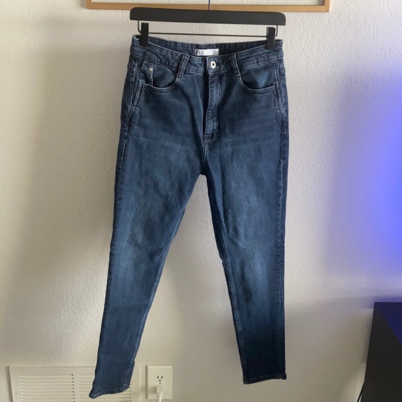 Zara skinny jeans Dark Blue - Picture 1 of 6